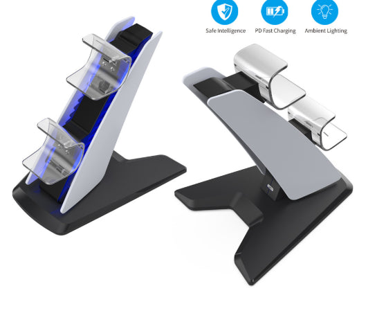 Wireless Dual Controller Charging Dock USB-C - Compatible with PS5