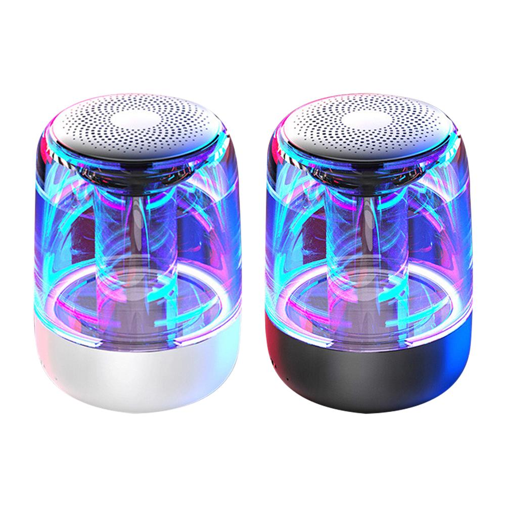 Portable Bluetooth Speaker with Color-Changing LED Light | Powerful Bass | 3W & 5W