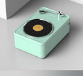 Retro Vinyl Record Bluetooth Speaker - Portable Wireless Mini Speaker with Vintage Design