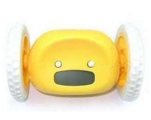 Runaway Alarm Clock - Rolling Robot That Runs Away to Wake You Up