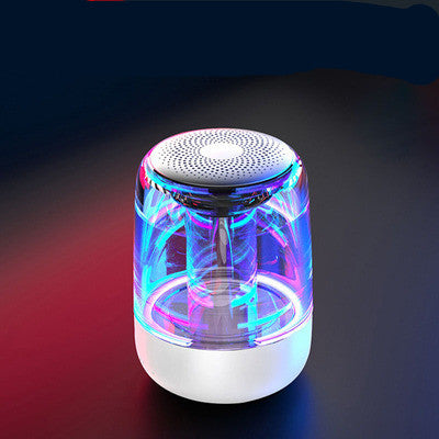 Portable Bluetooth Speaker with Color-Changing LED Light | Powerful Bass | 3W & 5W