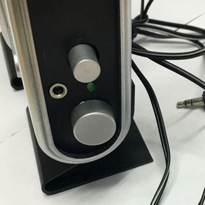USB Powered Desktop Computer Speakers - Stereo Sound with 3.5mm Jack