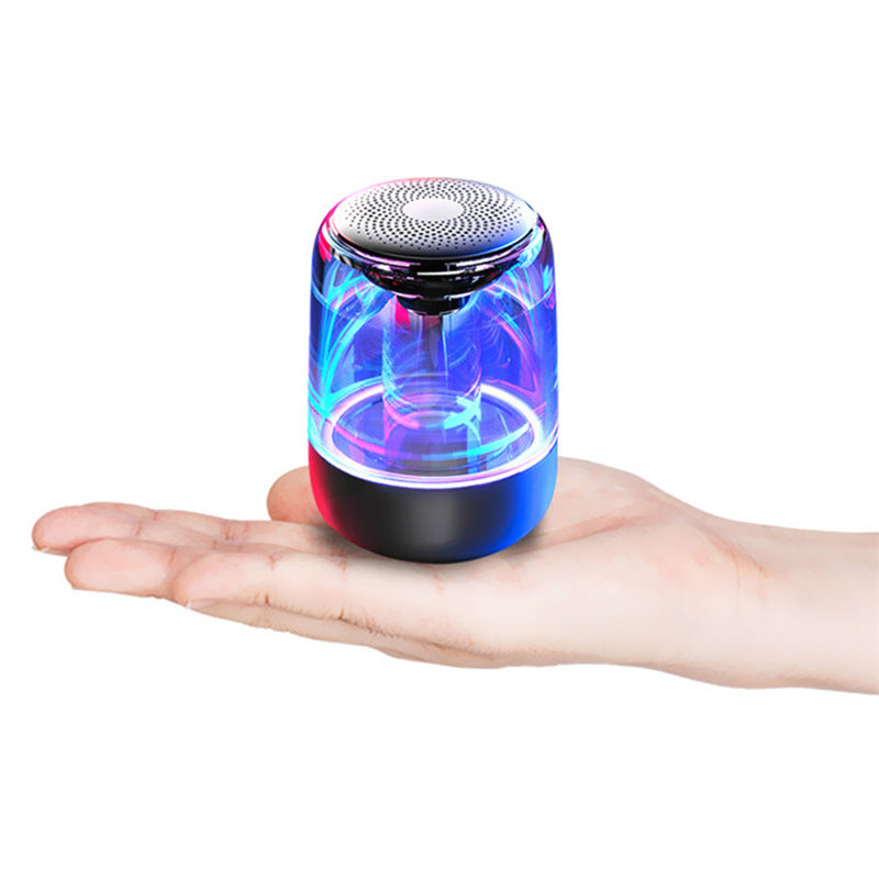 Portable Bluetooth Speaker with Color-Changing LED Light | Powerful Bass | 3W & 5W