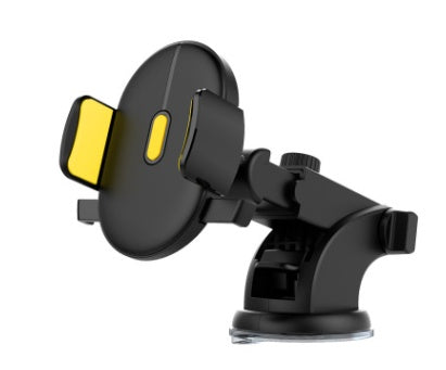 Car Phone Holder - Long Rod Telescopic Dashboard Suction Cup Mount, Universal Fit