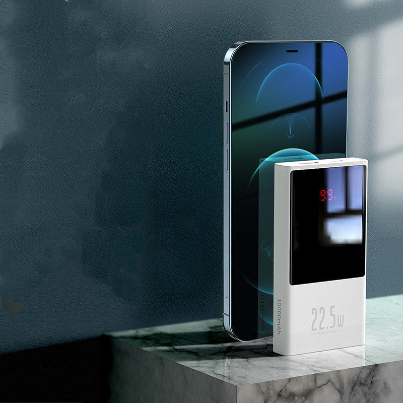 22.5W Fast Charging Power Bank with Digital Display - Portable Charger