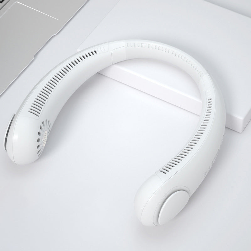 Leafless Hanging Neck Fan - USB Charging & Silent Wearable Cooler