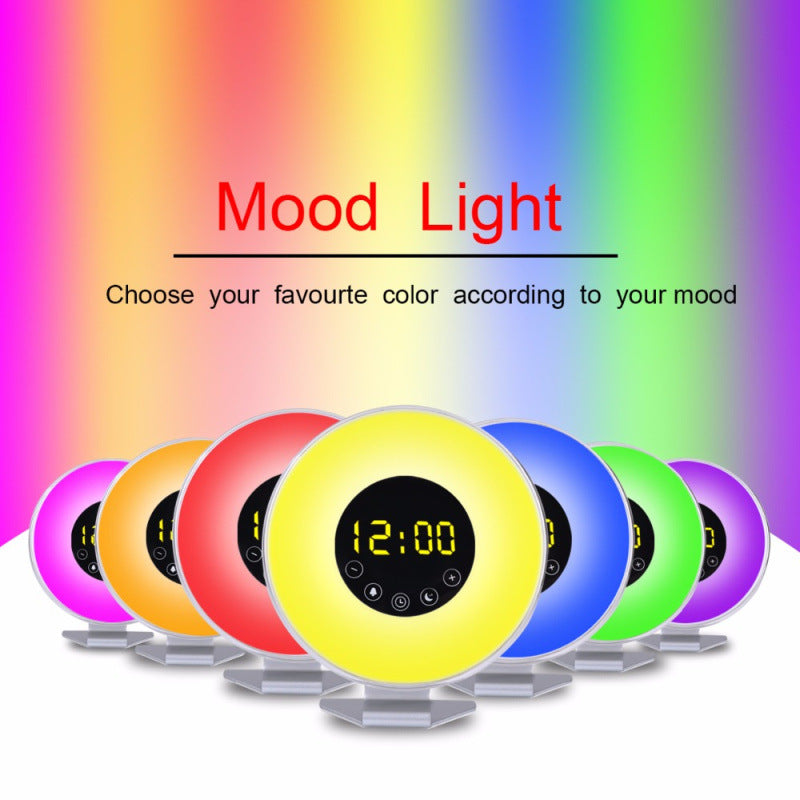 Sunrise Alarm Clock - Touch Control Wake-Up Light with Gradual Brightness