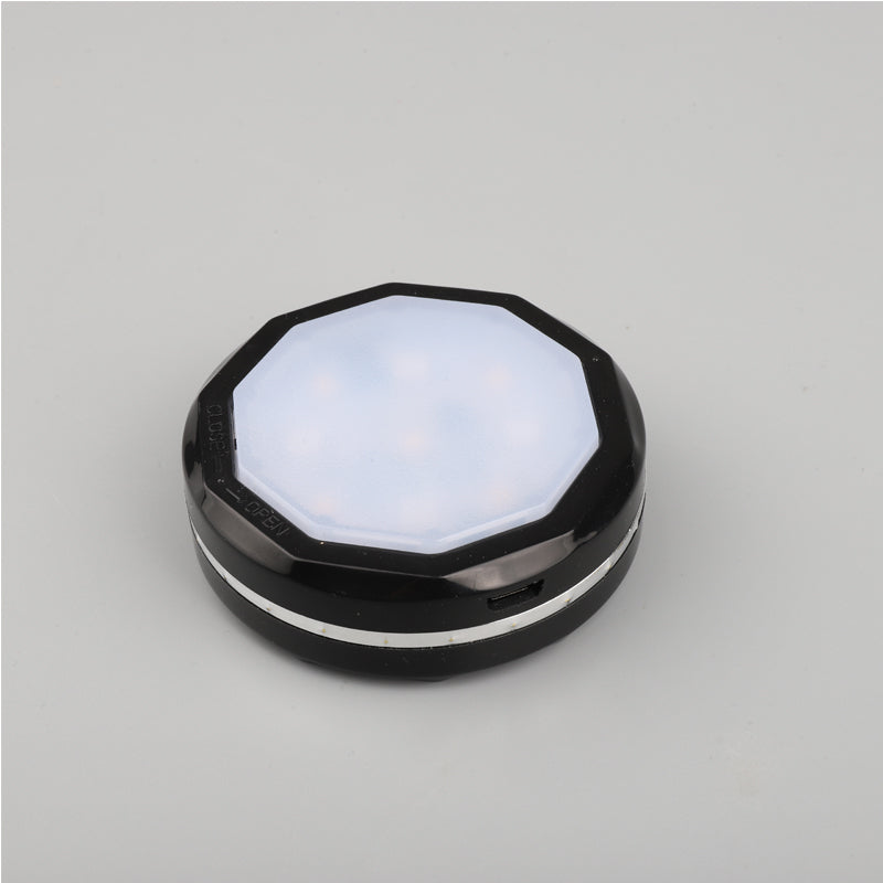 3-Pack Rechargeable Motion Sensor LED Lights - Wireless Indoor Night Light