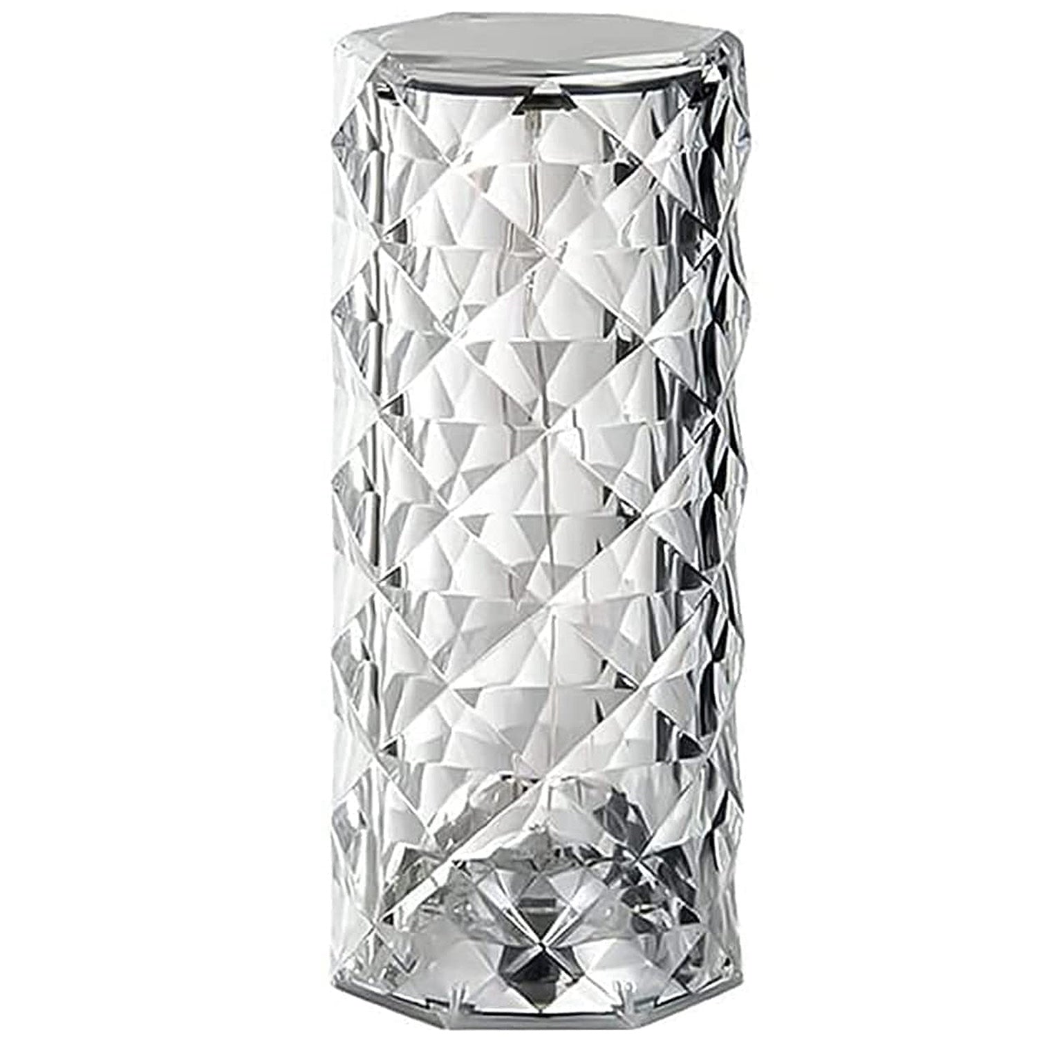 Crystal Diamond Table Lamp | 16-Color RGB | Touch & Remote Control | Rechargeable