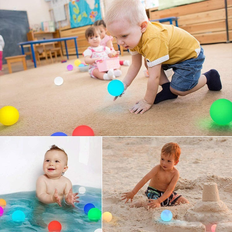 LED Floating Ball Pool Light - Wireless Remote Control & Waterproof