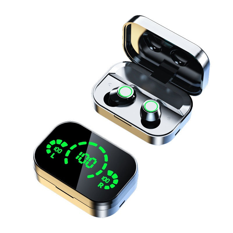 Wireless TWS Earbuds with Smart Digital Display & Breathing Light | Bluetooth 5.0
