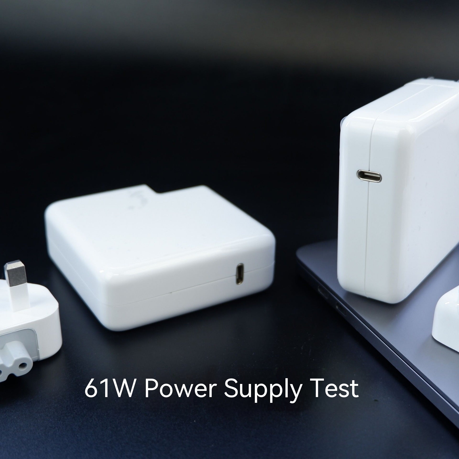Laptop Power Adapter Computer Charger - Fast 61W USB-C