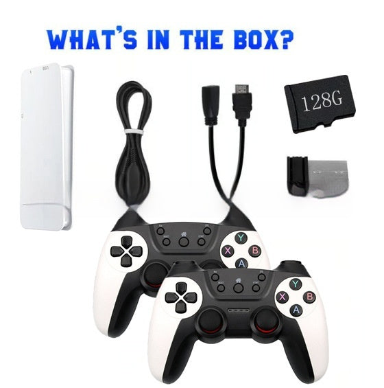 Retro Arcade Game Console - Wireless HDMI TV Game System with 2 Controllers & 20,000+ Built-In Games