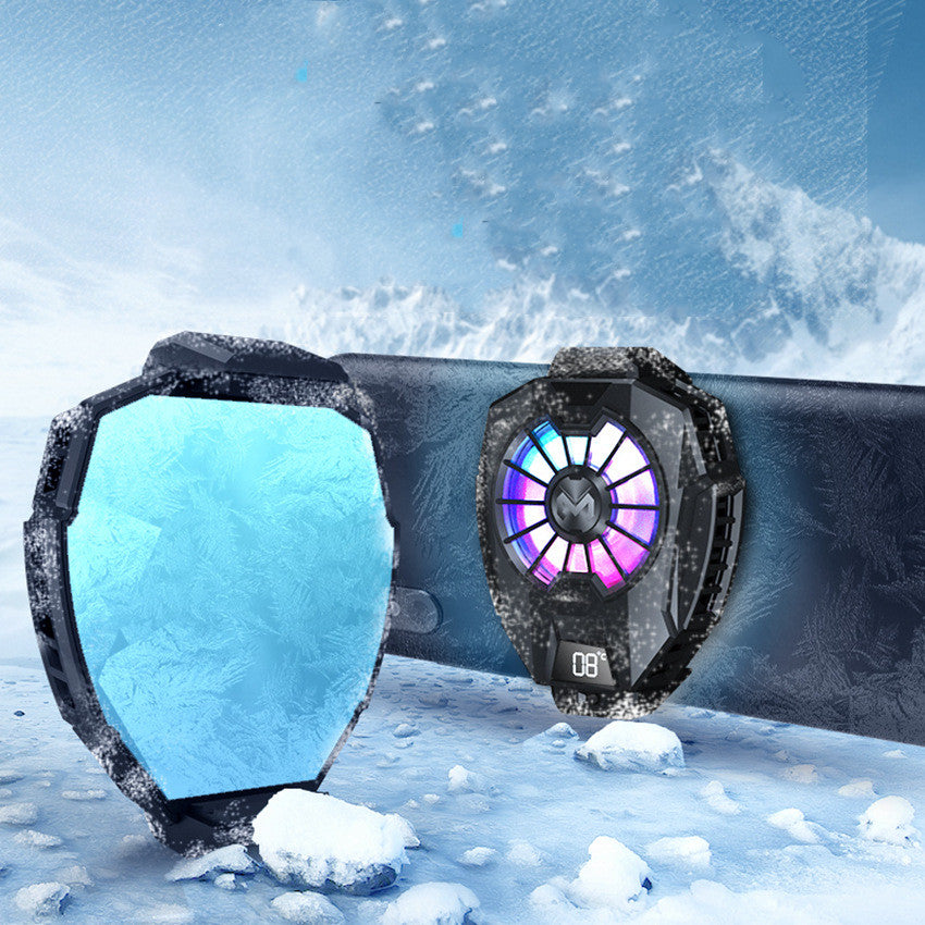 RGB Phone Cooling Fan – Semiconductor Cooler for Mobile Gaming