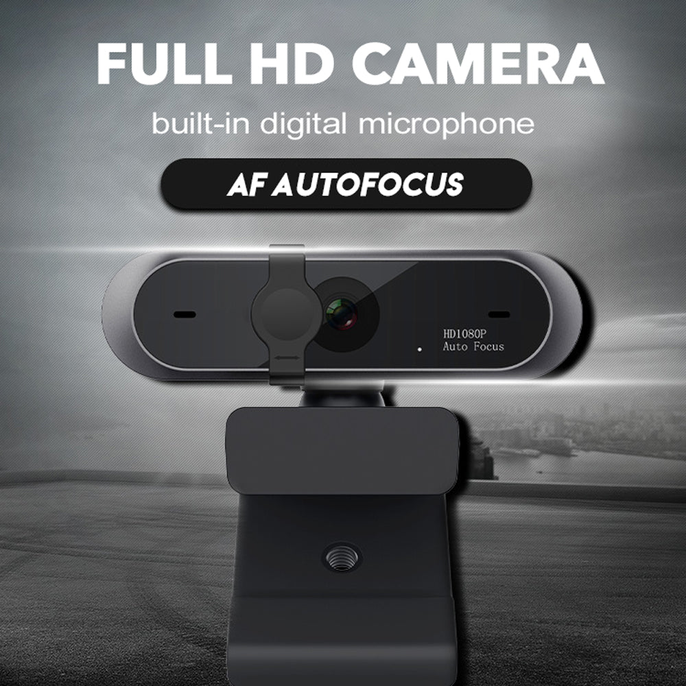 1080P Conference Webcam - Auto Focus, HD Video Camera for PC, Laptop & Video Calls