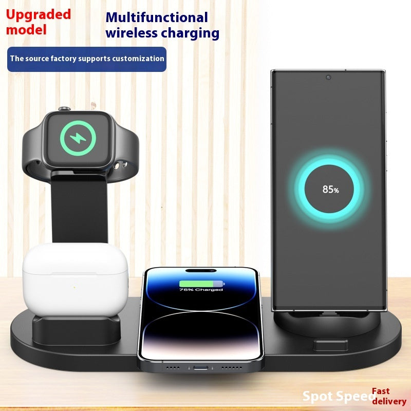 3-in-1 Mobile Phone Wireless Charger Headset
