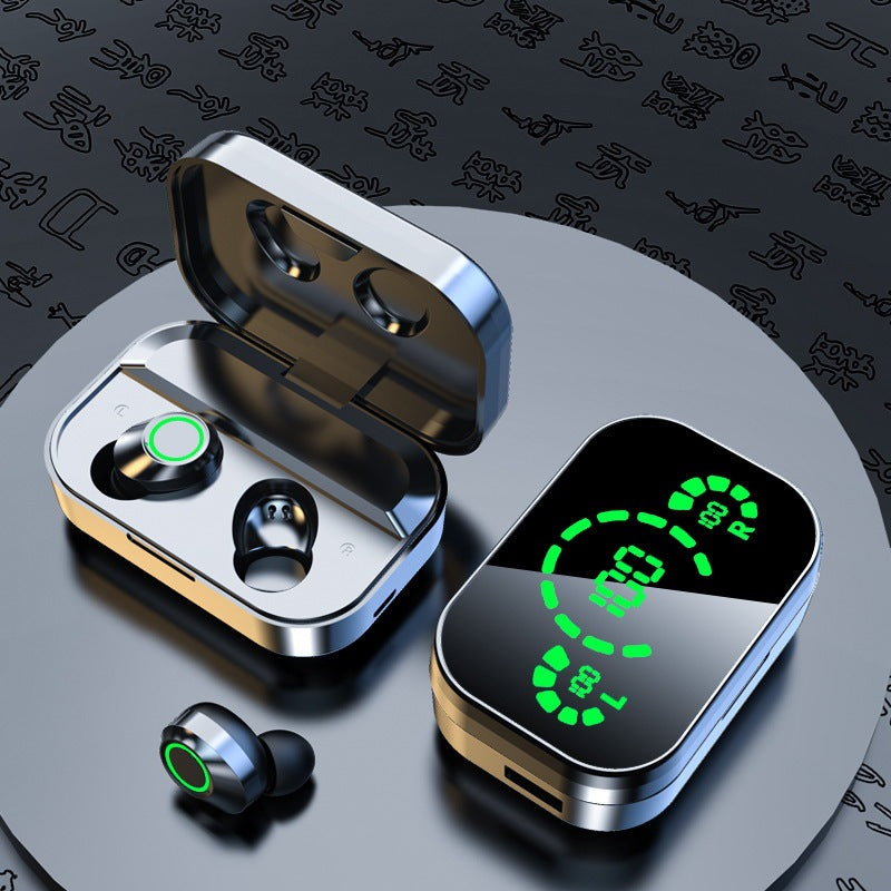 Wireless TWS Earbuds with Smart Digital Display & Breathing Light | Bluetooth 5.0