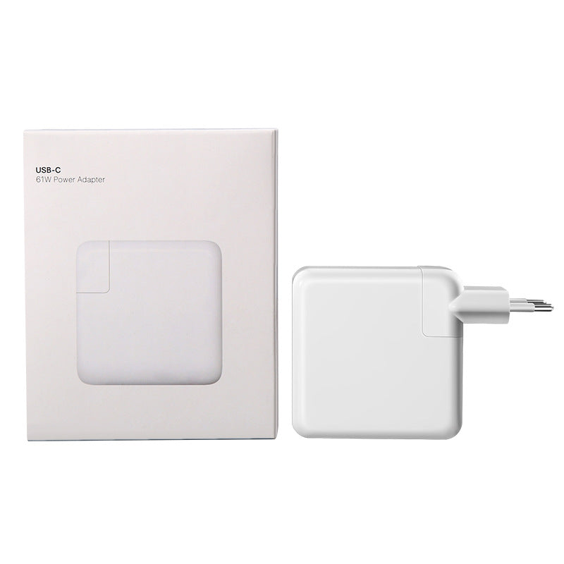 Laptop Power Adapter Computer Charger - Fast 61W USB-C