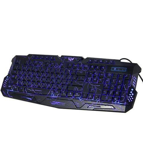 RGB Luminescent Gaming Keyboard | LED Backlit | Blue, Purple & Red