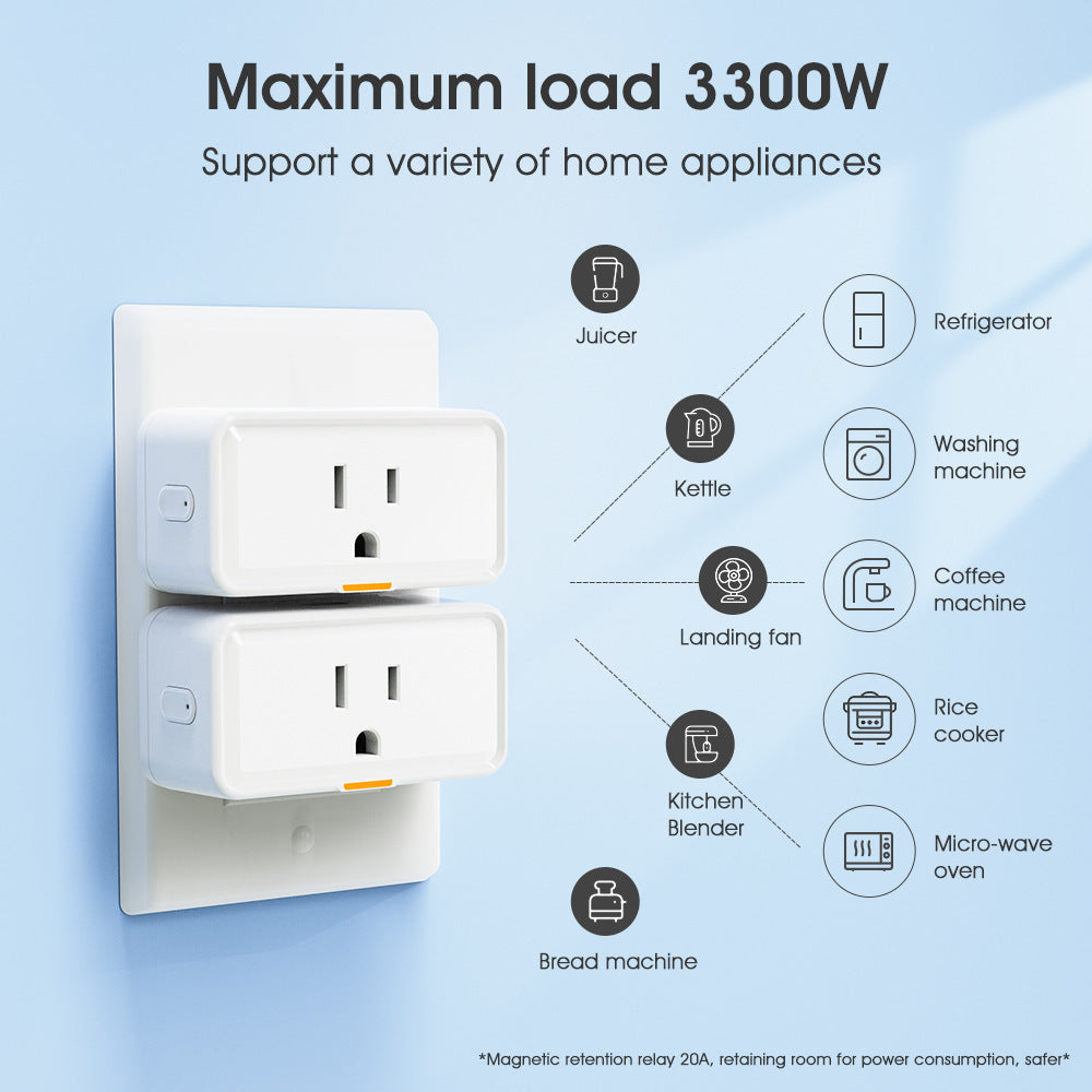 Wireless WiFi Smart US Standard Socket Plug