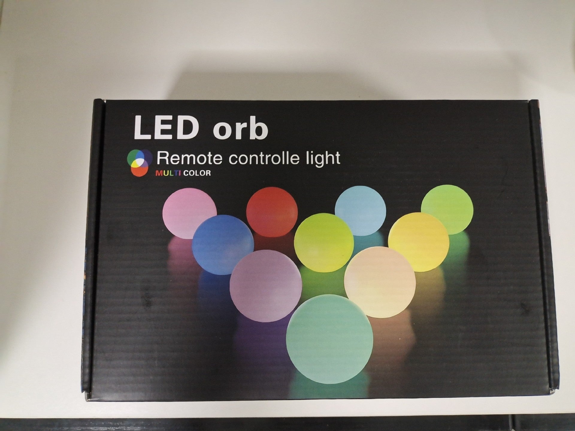 LED Floating Ball Pool Light - Wireless Remote Control & Waterproof