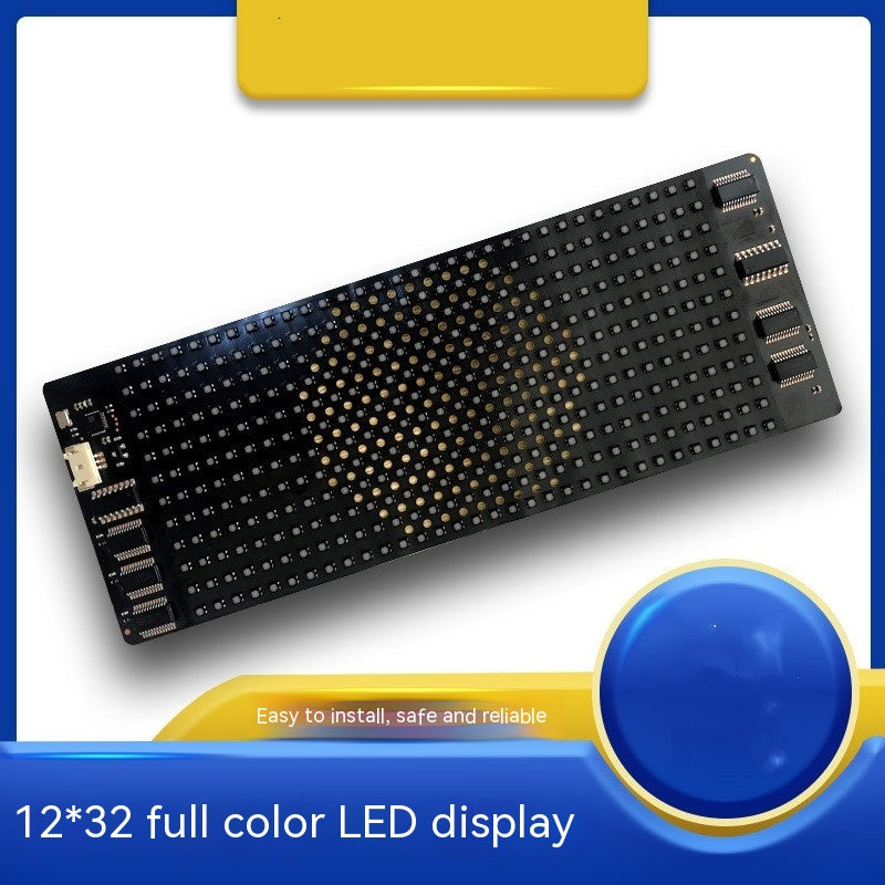 Flexible LED Display Screen - Waterproof Bluetooth Programmable Scrolling Message Board