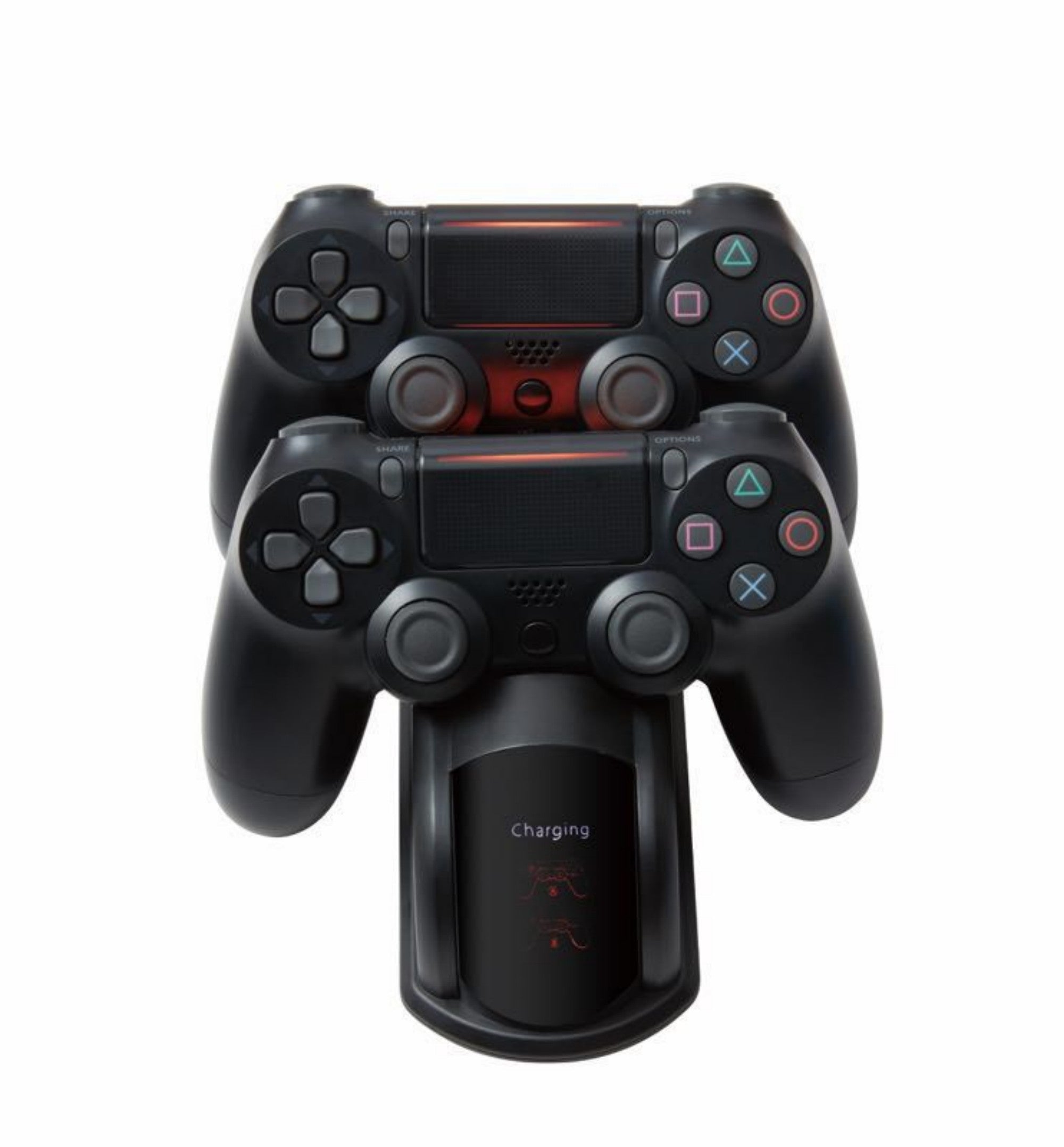 Wireless Gaming Controller Charging Dock - Dual USB, Compatible with PS4