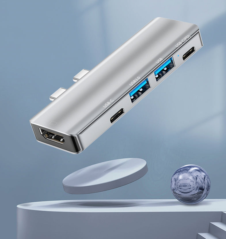 5-in-1 USB-C Hub | 4K HDMI, USB 3.0 & Type-C | MacBook Pro & Air