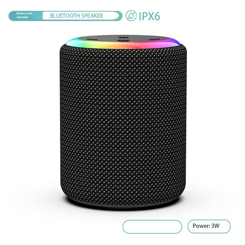 Outdoor Waterproof Bluetooth Speaker Cylinder - Rich Bass