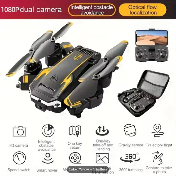 S6 Foldable Drone - Dual Camera HD Aerial Photography with Remote Control