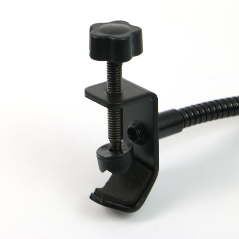 Microphone Pop Filter Shield - Anti-Spray Shock Mount, Flexible Gooseneck, Universal Studio Mic Screen