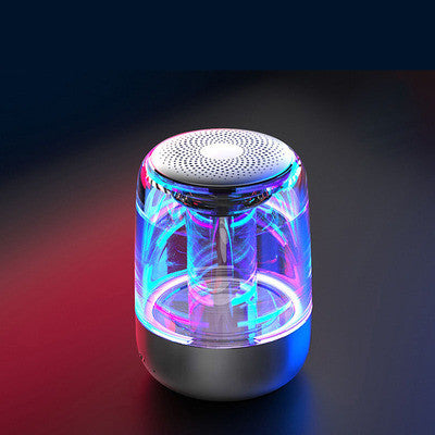 Portable Bluetooth Speaker with Color-Changing LED Light | Powerful Bass | 3W & 5W
