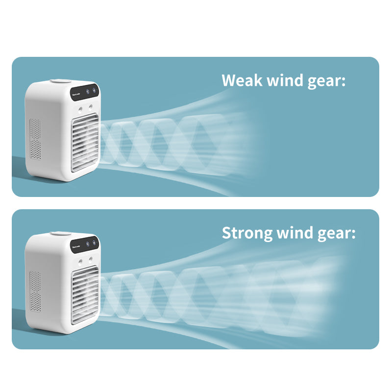 Portable Air Cooler Fan - 3-in-1 Evaporative Cooler, Humidifier & Mist Fan for Home, Office & Dorm