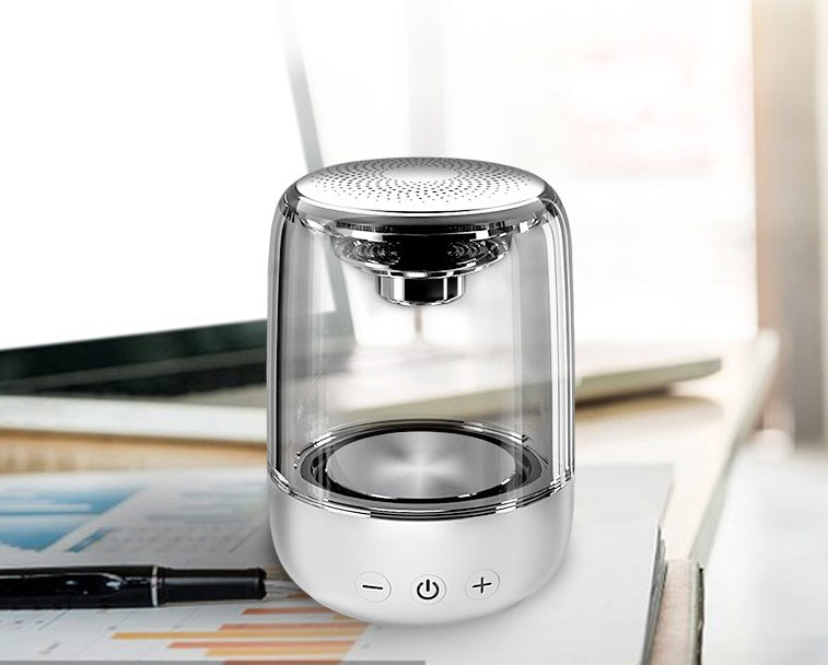 Portable Bluetooth Speaker with Color-Changing LED Light | Powerful Bass | 3W & 5W