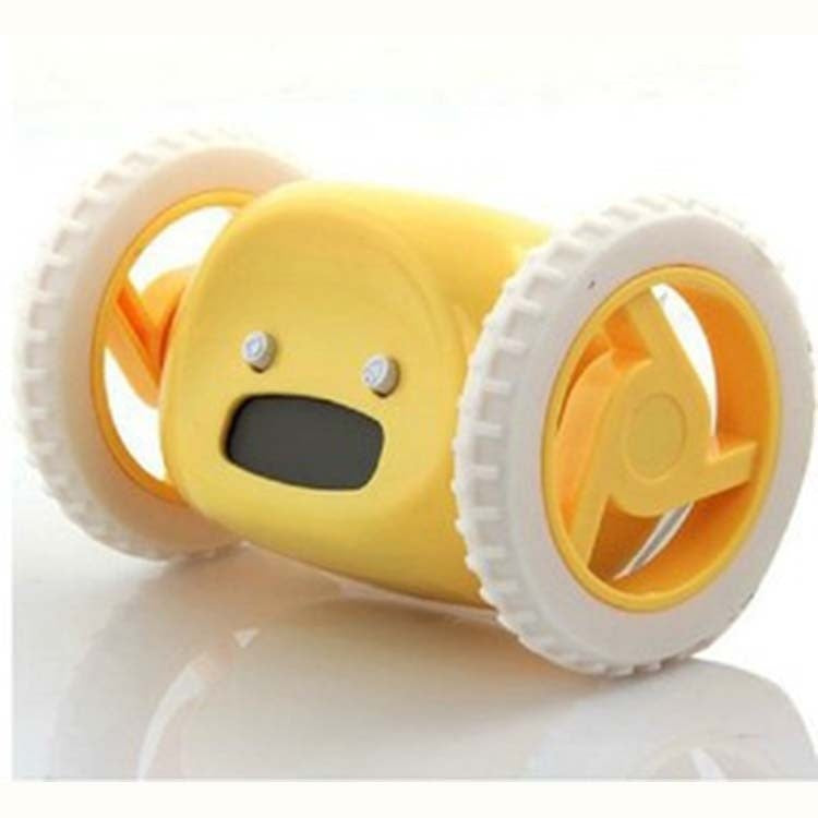 Runaway Alarm Clock - Rolling Robot That Runs Away to Wake You Up