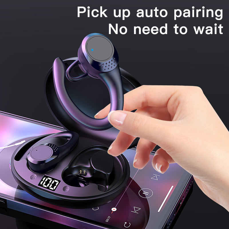 Bluetooth Sports Wireless Noise-Canceling Earbuds Deep Bass