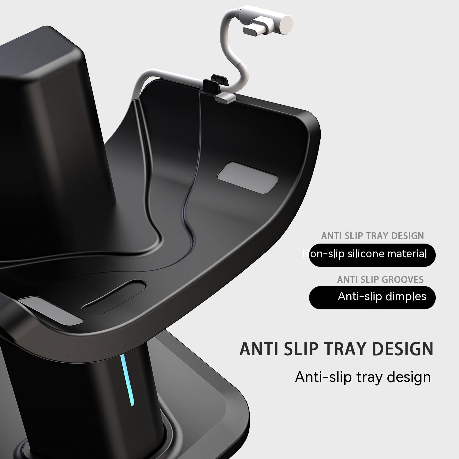 RGB VR Headset Charging Stand - Display Bracket & Charging Dock for VR Headsets