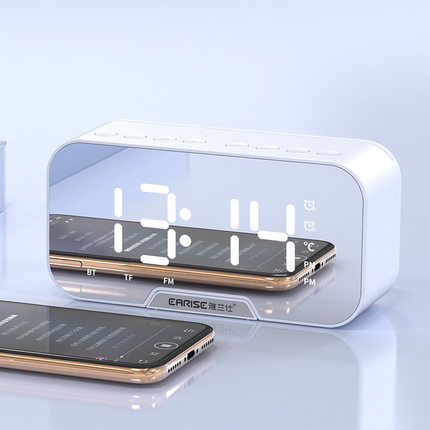 Wireless Mini Speaker with FM Radio, LED Display & TF Card Slot