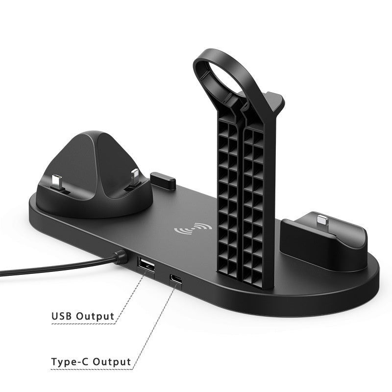 3-in-1 Mobile Phone Wireless Charger Headset