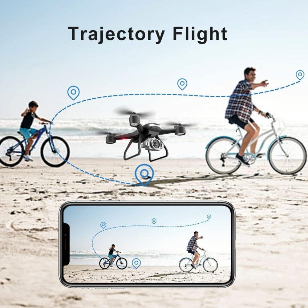 V14 Pro 6K Drone with Dual Camera – WiFi FPV, Carrying Case, 2 or 3 Battery Options