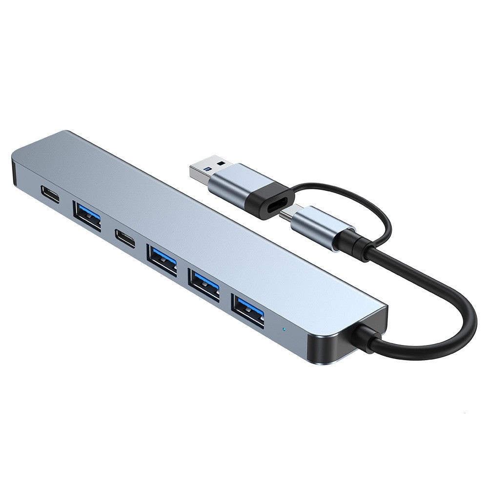 Type-c Docking Station 7-in-1 Usb Hub - HDMI, USB 3.0, PD Charging, SD Card Reader