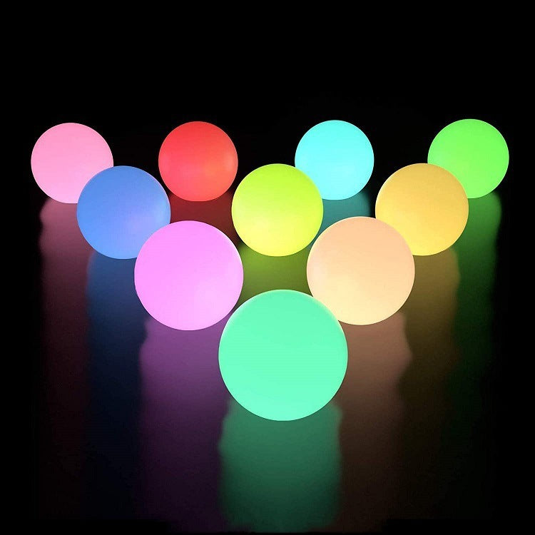LED Floating Ball Pool Light - Wireless Remote Control & Waterproof
