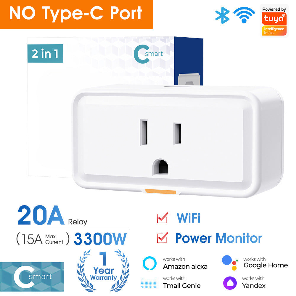 Wireless WiFi Smart US Standard Socket Plug