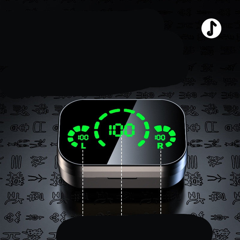 Wireless TWS Earbuds with Smart Digital Display & Breathing Light | Bluetooth 5.0