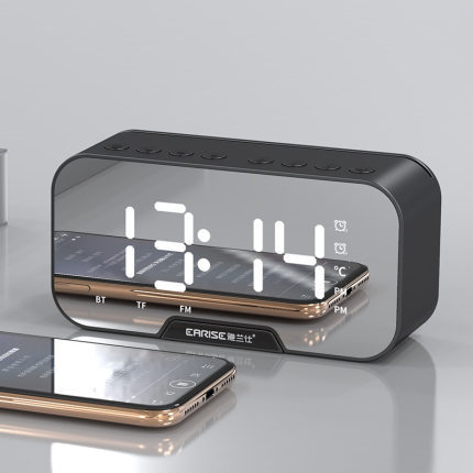 Wireless Mini Speaker with FM Radio, LED Display & TF Card Slot