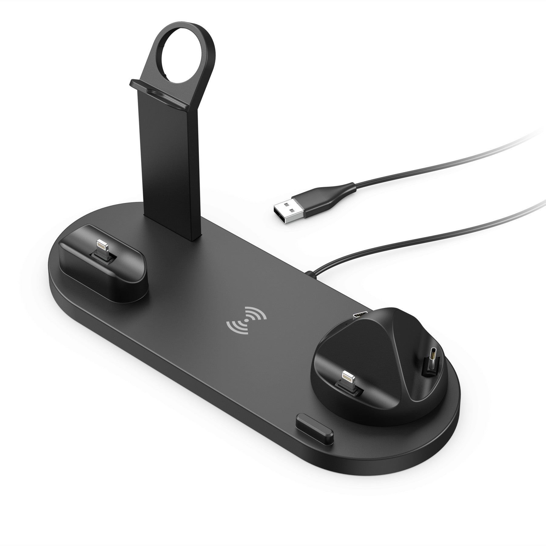 3-in-1 Mobile Phone Wireless Charger Headset