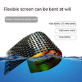 Flexible LED Display Screen - Waterproof Bluetooth Programmable Scrolling Message Board
