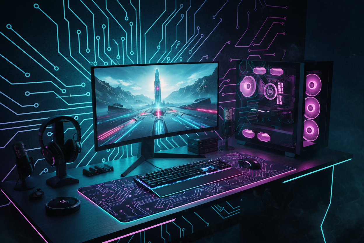 Gaming Setup Banner