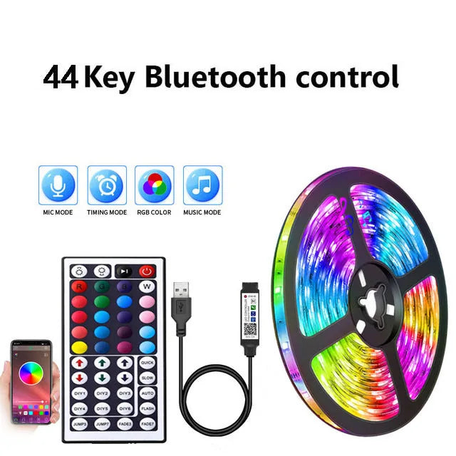 5050 Light Bar USB Bluetooth RGB LED Strip for Gaming