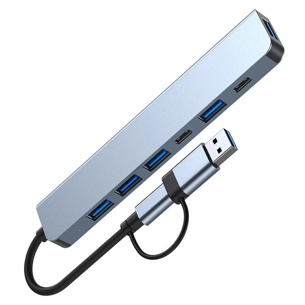 Type-c Docking Station 7-in-1 Usb Hub - HDMI, USB 3.0, PD Charging, SD Card Reader